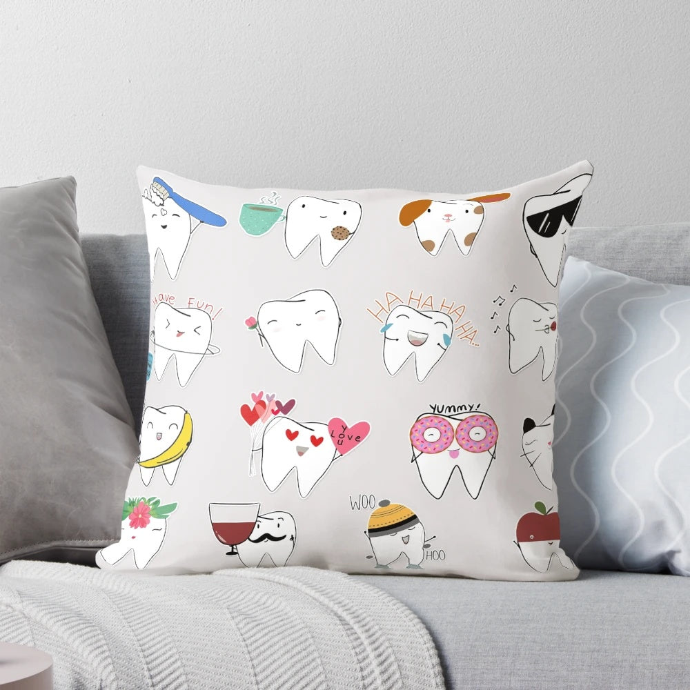 Mix-Molar Pillow for supporting dental health and hygiene