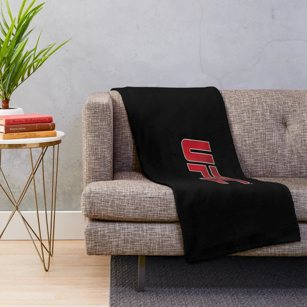 MMA Fighters Plush Blanket with UFC, Boxing, and Martial Arts Imagery