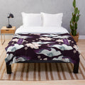 Modao Zushi inspired plush blanket featuring characters from The Untamed
