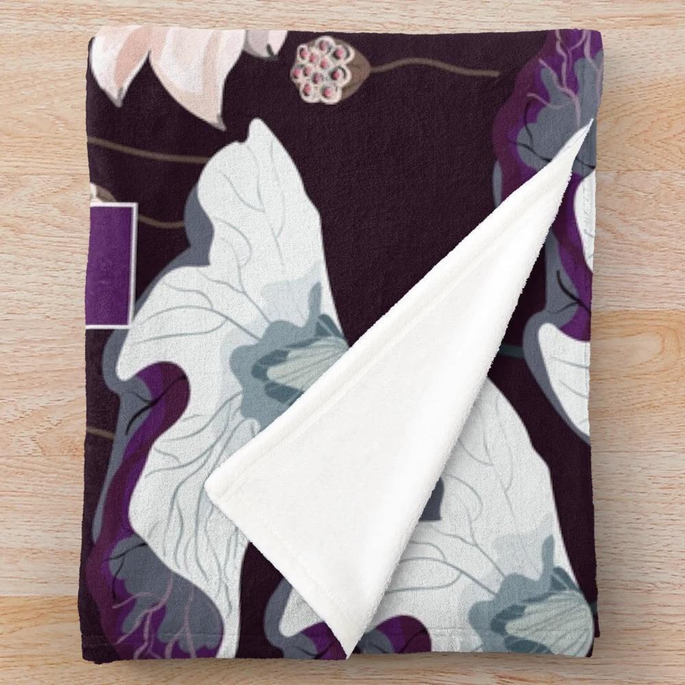 Modao Zushi inspired plush blanket featuring characters from The Untamed