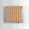 Modern boho chevron orange pillow with a cozy, stylish design for home decor.