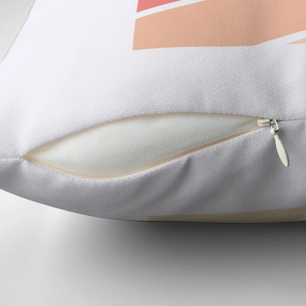 Modern Occitan Cross Pastel Multicolor Pillow, featuring the iconic Occitan cross design from the Occitania region of France.