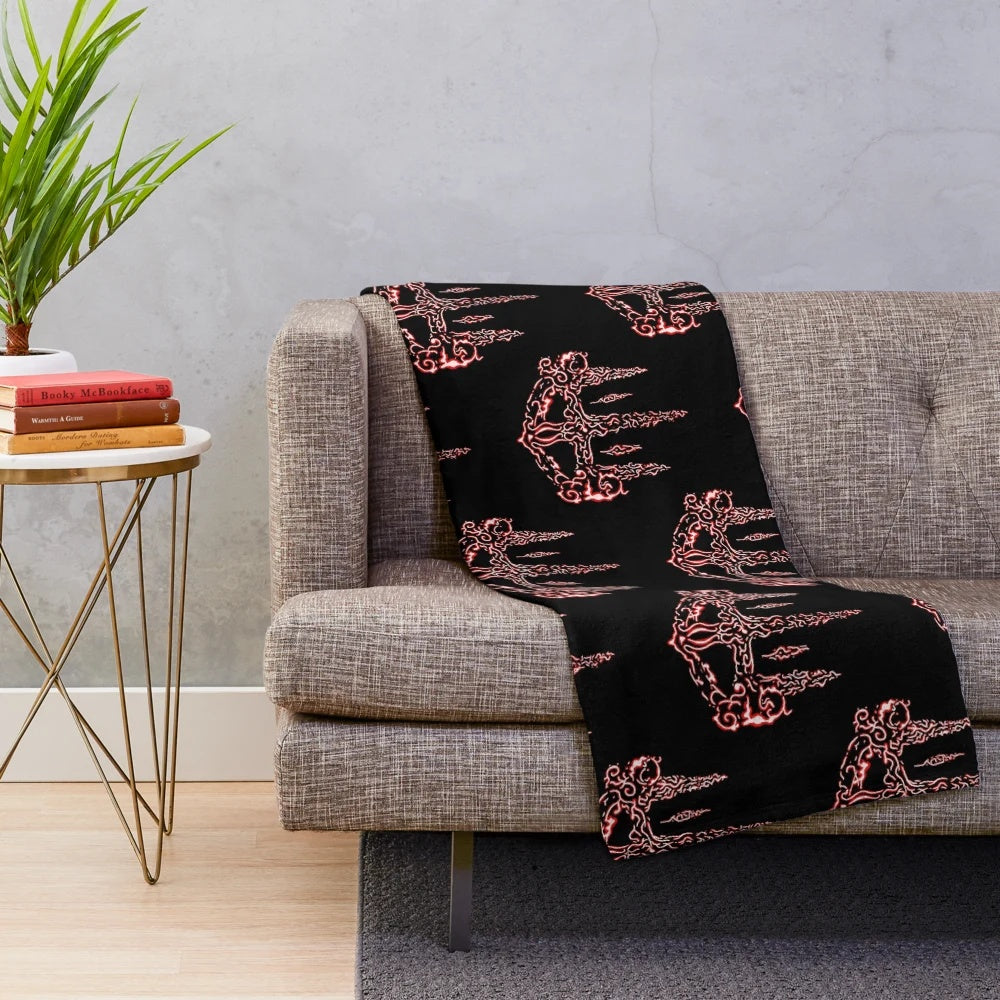 Mohgwyn Symbol Plush Blanket featuring the iconic design from the Elden Ring video game