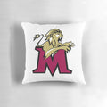 Molloy College Ice Hockey Logo Pillow