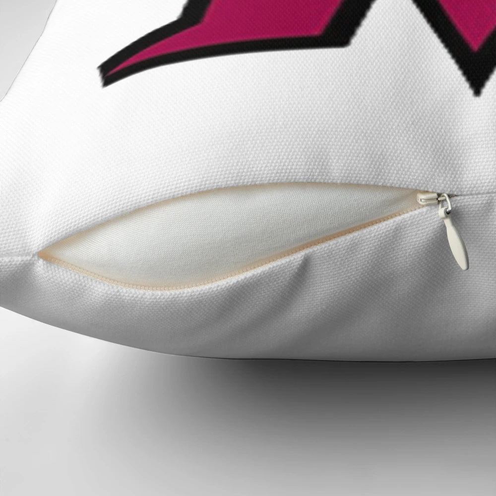 Molloy College Ice Hockey Logo Pillow