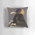 Mollymauk Dungeons and Dragons DnD Aesthetic Floral Pillow for home decor