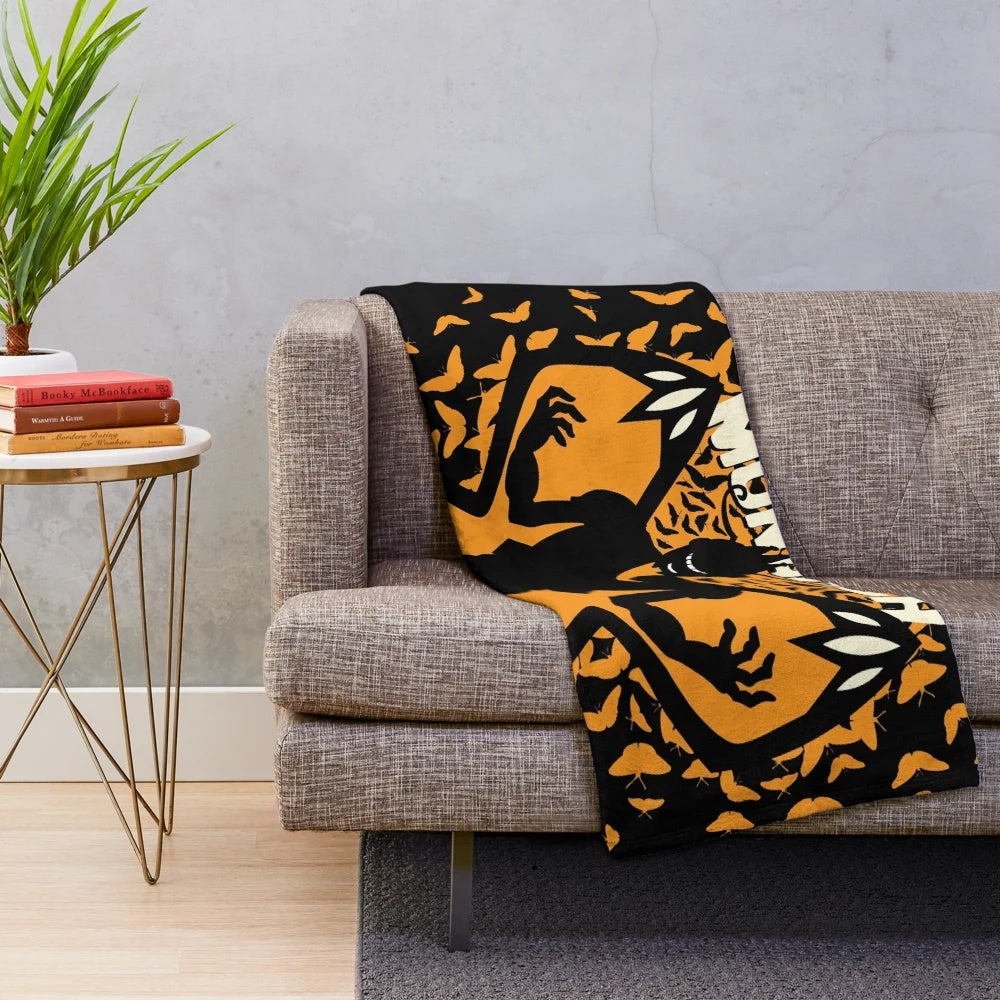 Monarch butterfly super villain plush blanket from Venture Bros