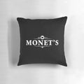 Monet's Coffee Inspired Decorative Throw Pillow with a stylish design
