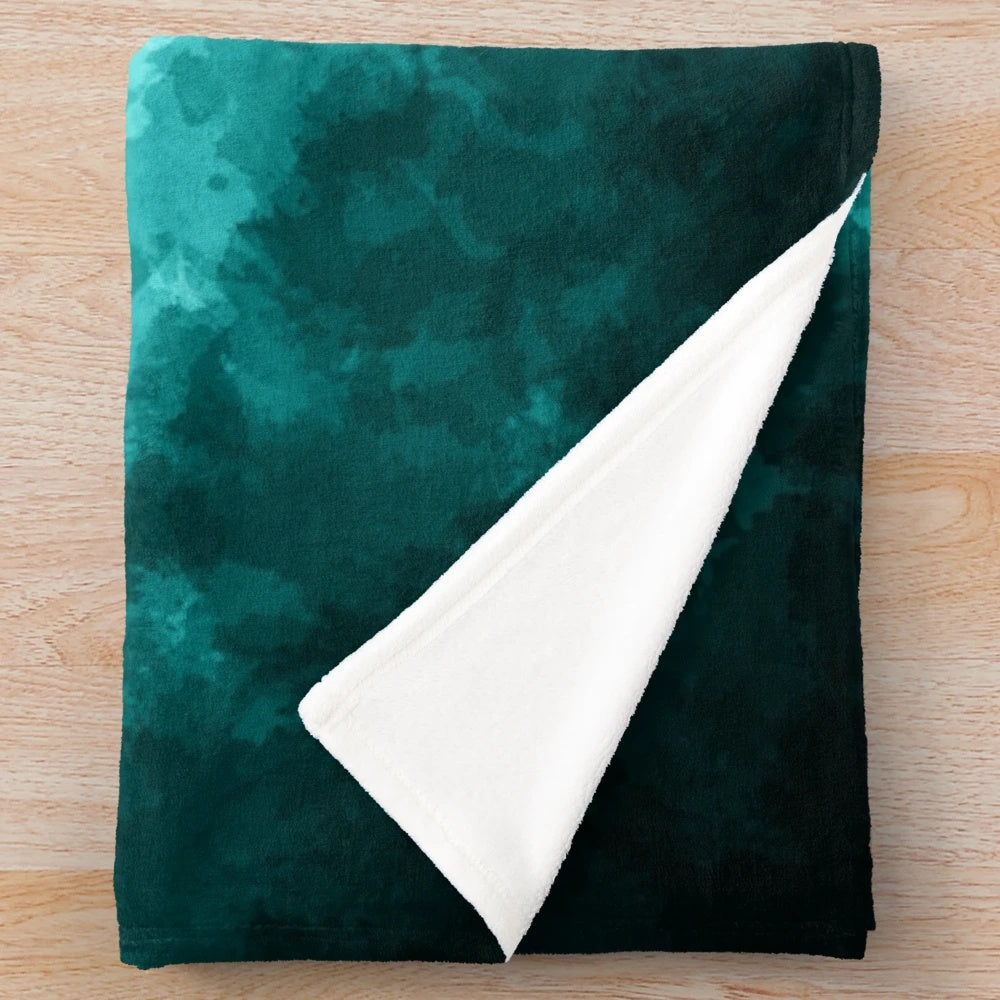 Monster Hunter Inspired Plush Blanket with Iceborne Logo