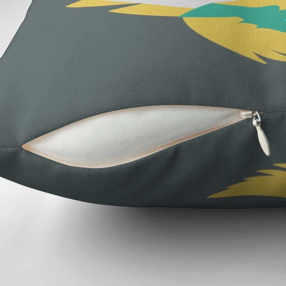 Monster Hunter Zinogre Pillow with Jinouga Design
