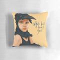 Moonrise Kingdom inspired Suzy Bishop character fan art pillow