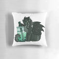 Moonwatcher Boba Tea Fantasy Pillow, featuring a design inspired by the Wings of Fire book series