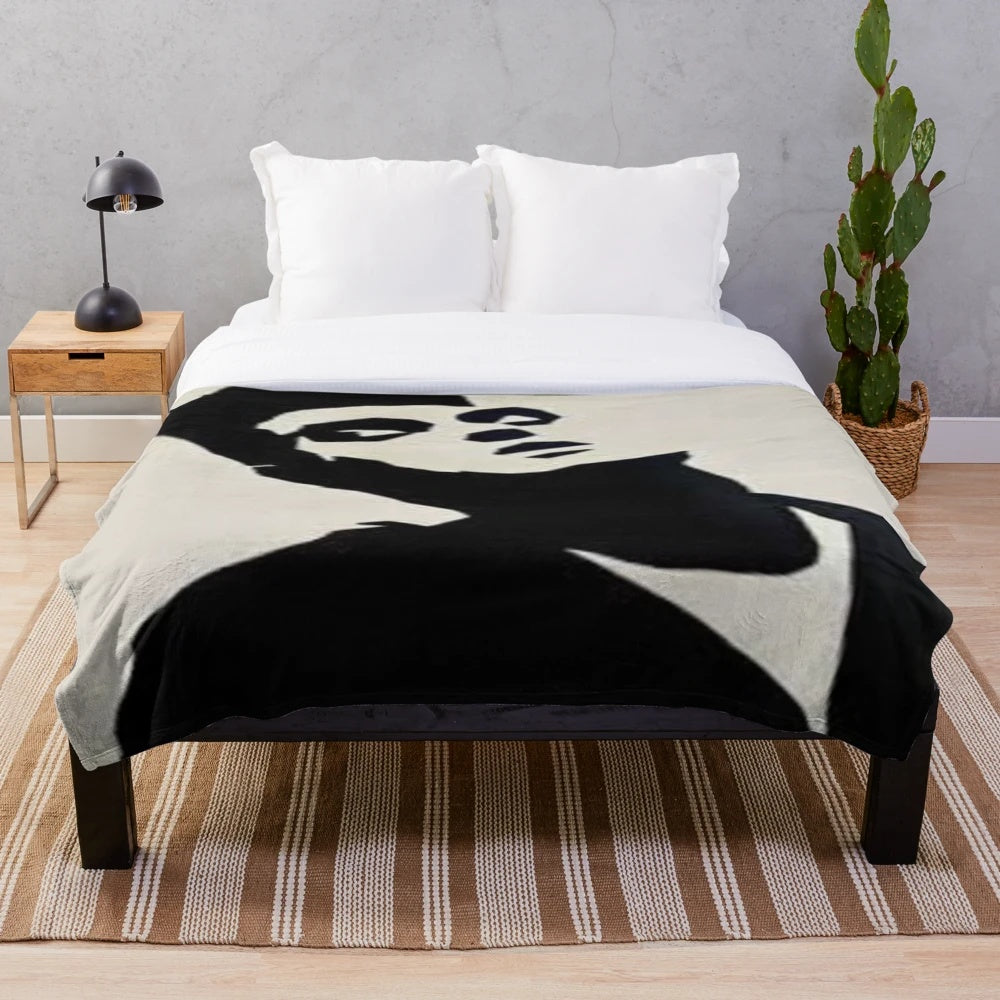 Morrissey Inspired Plush Blanket