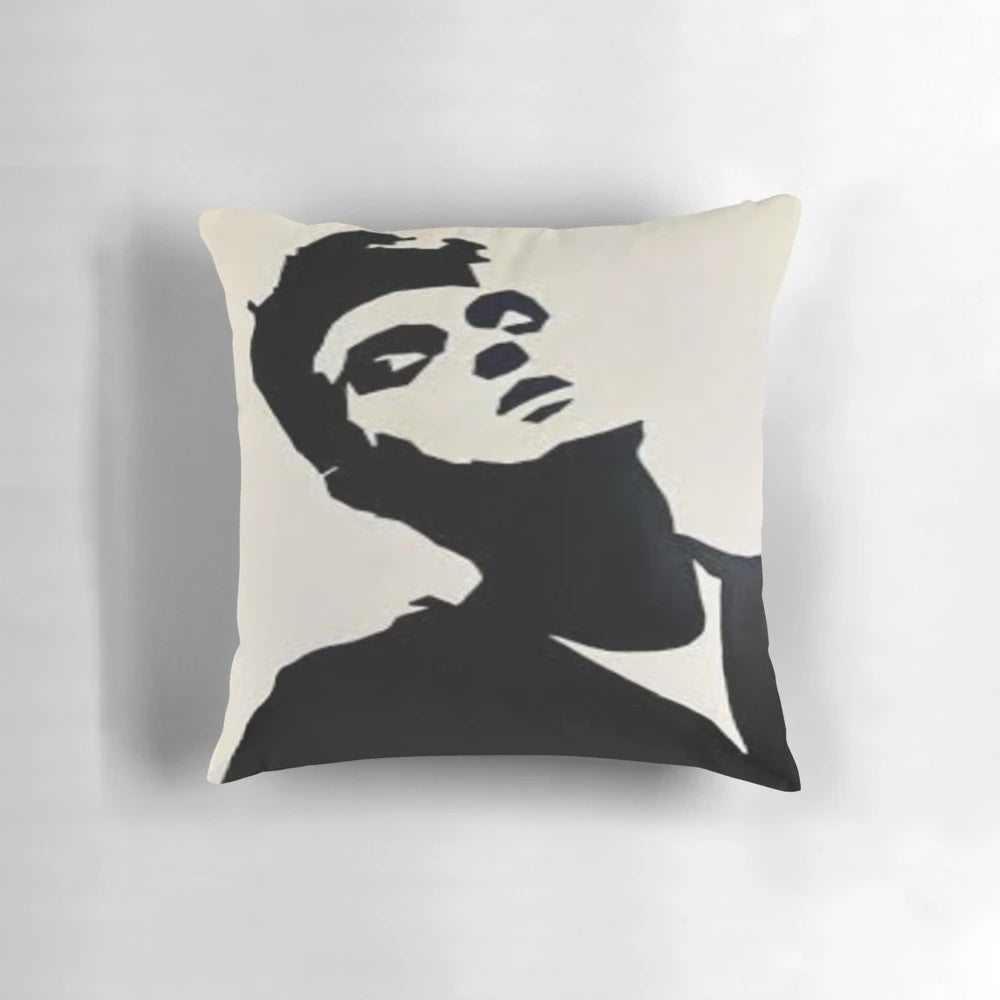 Morrissey Pillow - A Soft and Stylish Pillow Featuring the Iconic British Singer