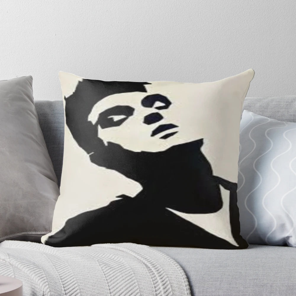 Morrissey Pillow - A Soft and Stylish Pillow Featuring the Iconic British Singer