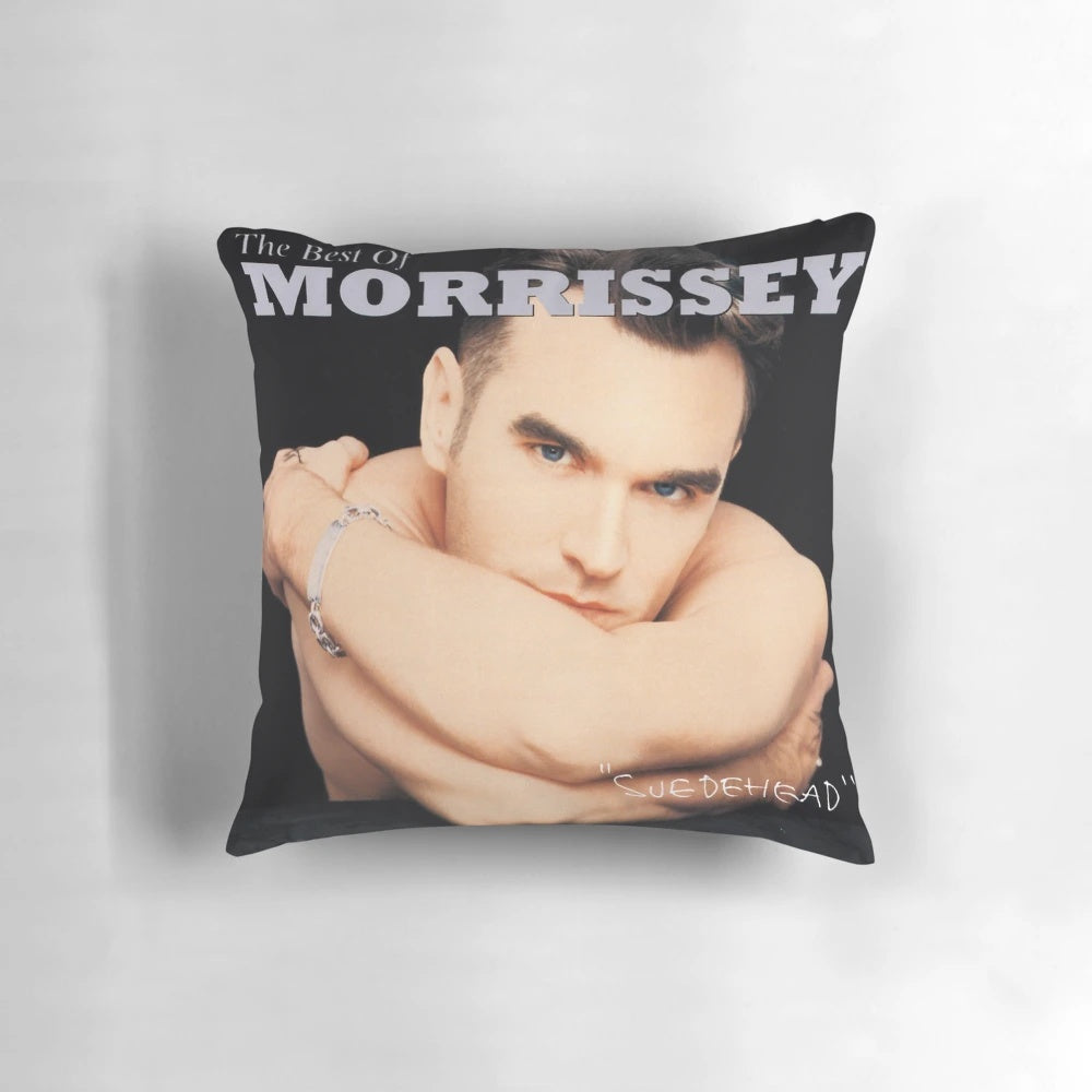 Morrissey Suedehead the Best of Morrissey Pillow