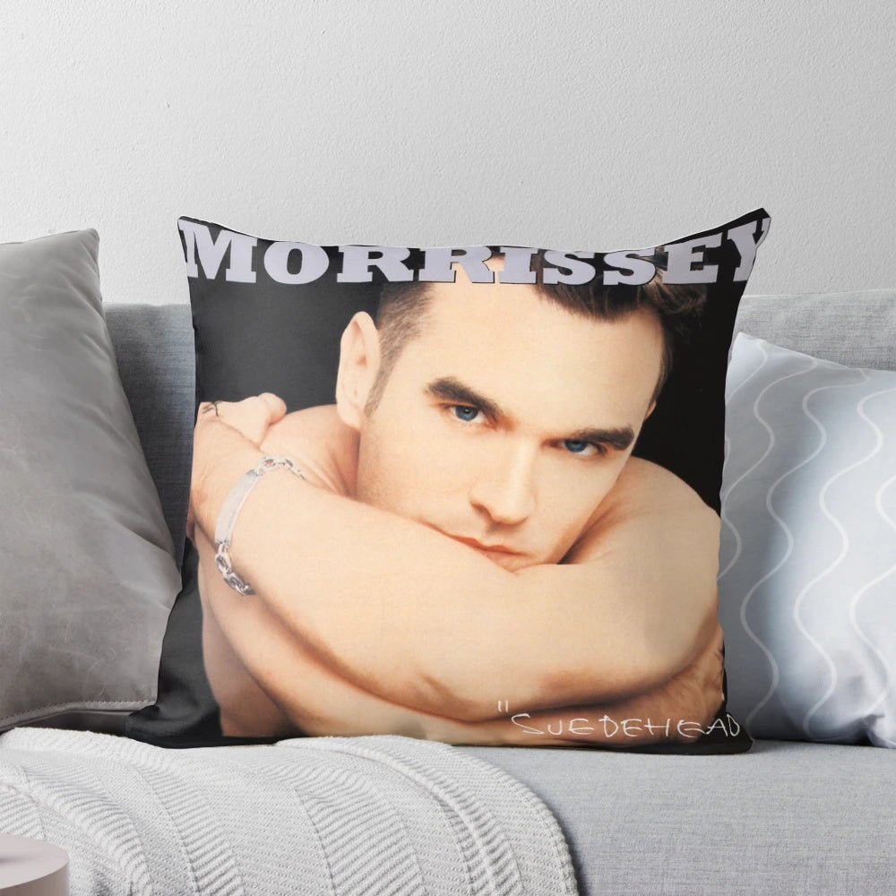 Morrissey Suedehead the Best of Morrissey Pillow