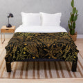 Morrowind-inspired fantasy role playing game plush blanket