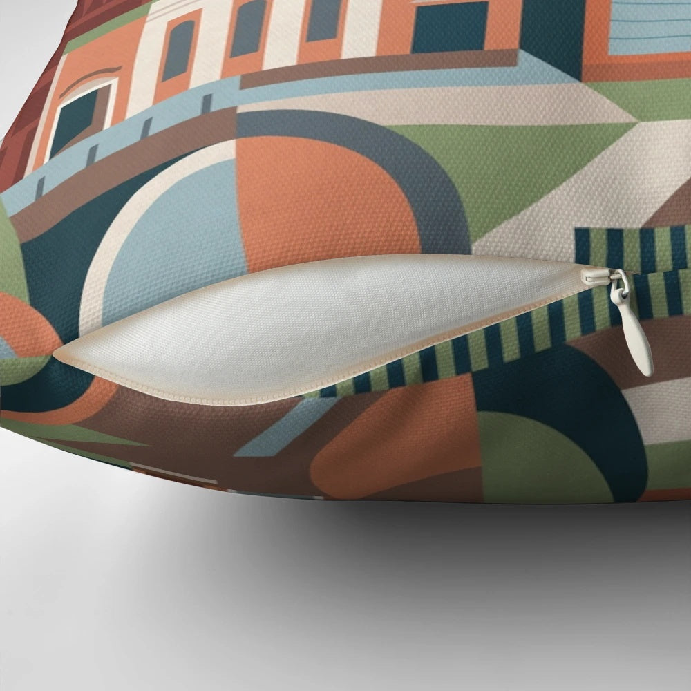 Moseley Village Pillow, a modern and minimalist cushion for Birmingham homes
