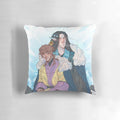 Moshang-themed decorative pillow featuring characters from the Chinese novel "Scum Villain's Self-Saving System