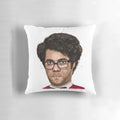 "Moss Pillow from the popular British comedy TV series The IT Crowd, featuring the character Richard Ayoade played"