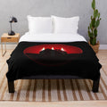 Mother Mother inspired plush blanket featuring the band's logo and artwork