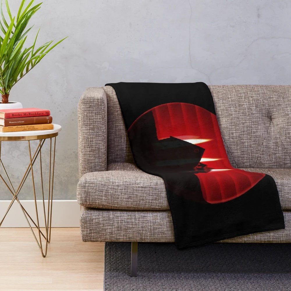 Mother Mother inspired plush blanket featuring the band's logo and artwork