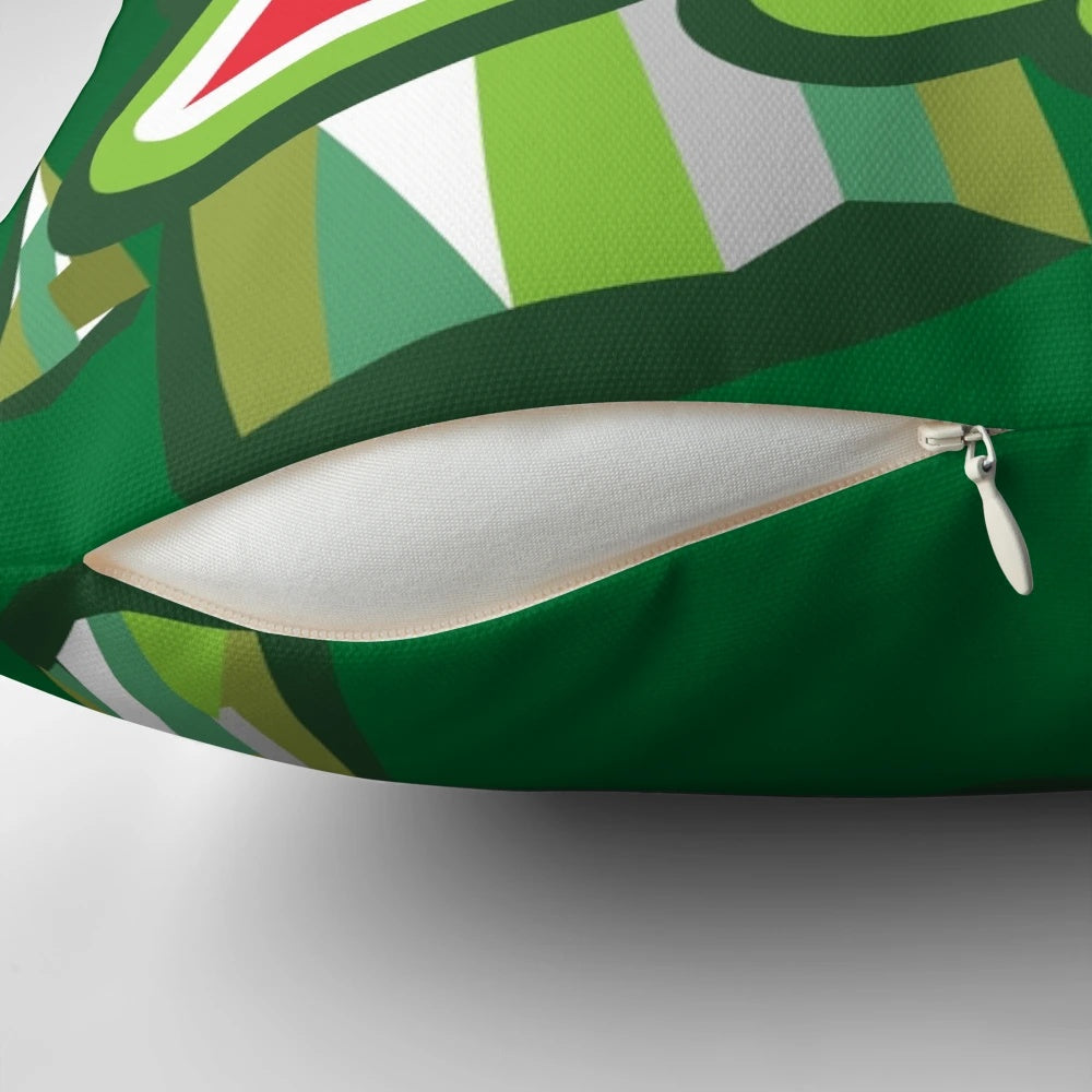 Colorful "Can Dew" Attitude Pillow with motivational design