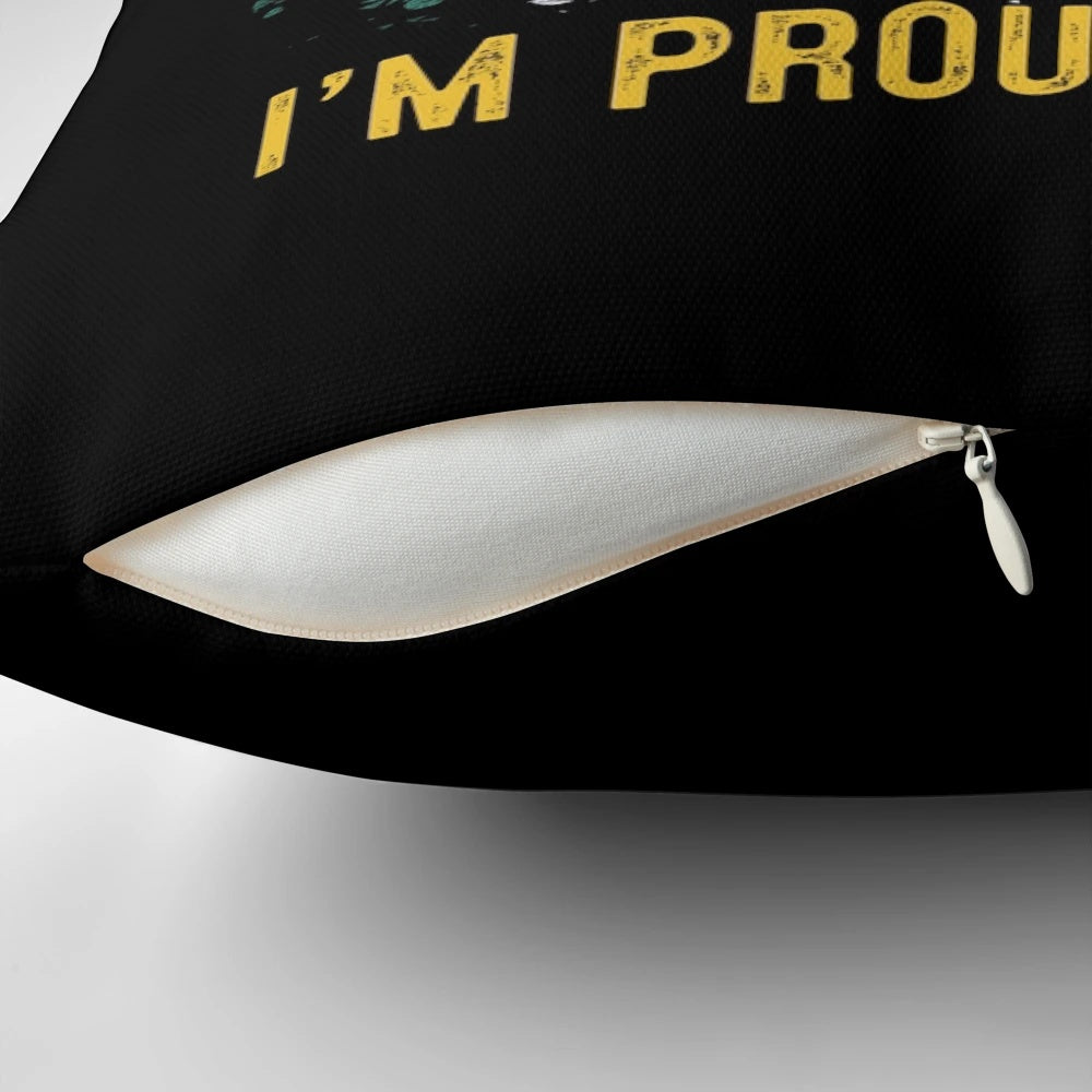 Motivational Dr. Now "I'm Proud of You" Funny Pillow featuring inspirational and humorous quotes from the popular TV show My 600-lb Life