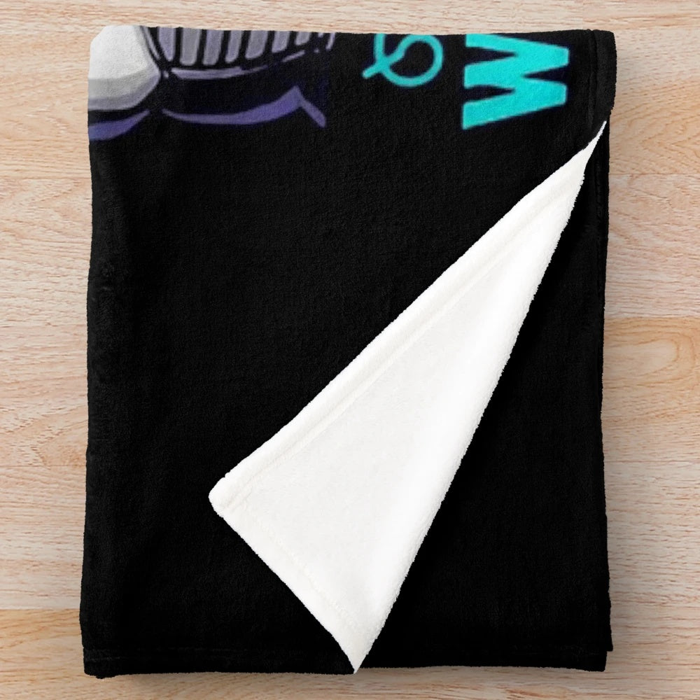 Goku and Vegeta dragon ball z motivational quotes plush blanket