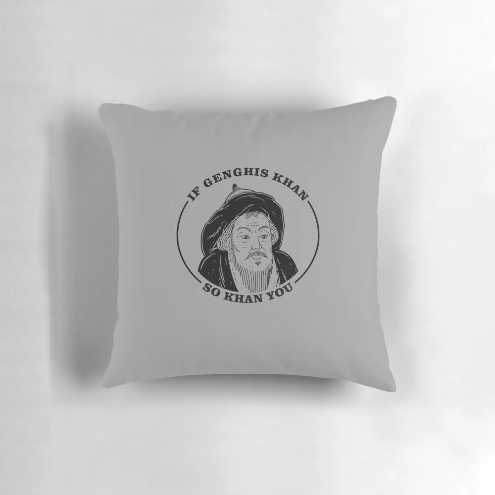 Inspirational Mongol Empire Motivational Pillow