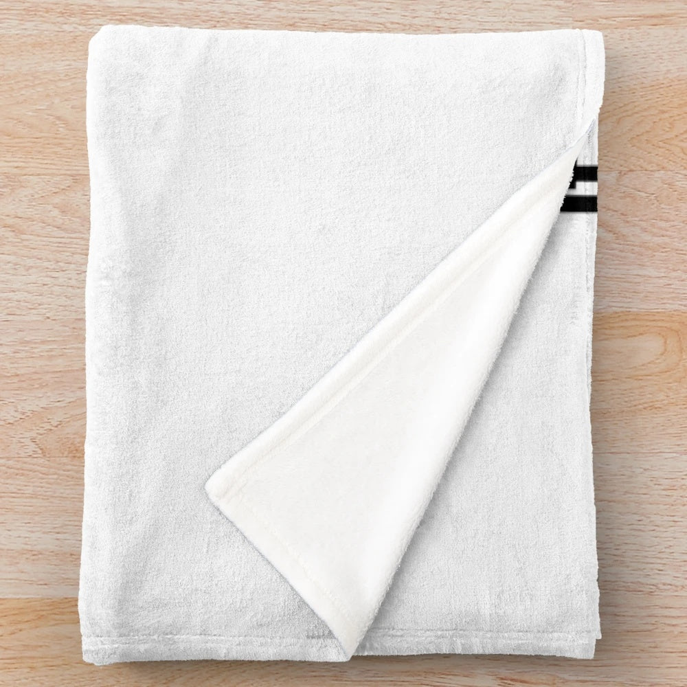 Motivational plush blanket with inspirational art for artists and creatives