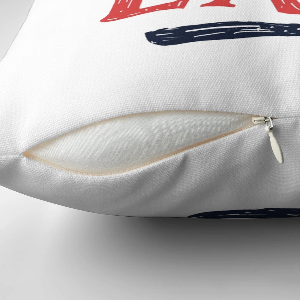 Motivational typography design pillow with inspirational lettering about hard work and success