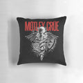 Motley Crue Inspired Throw Pillow for Rock Music Enthusiasts