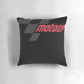 Moto GP logo essential pillow with a high-quality design for motorsports enthusiasts.