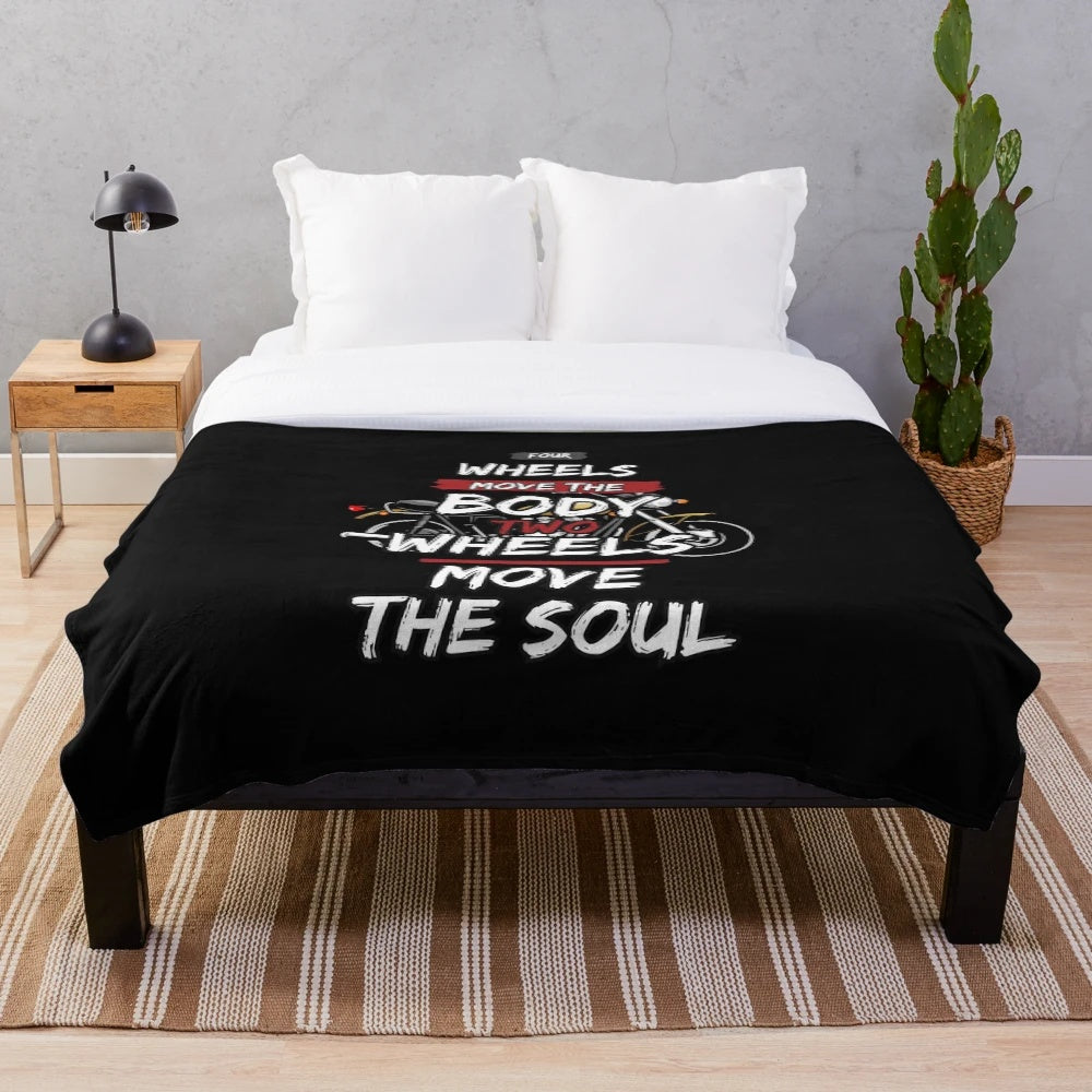Motorcycle Passion Plush Blanket