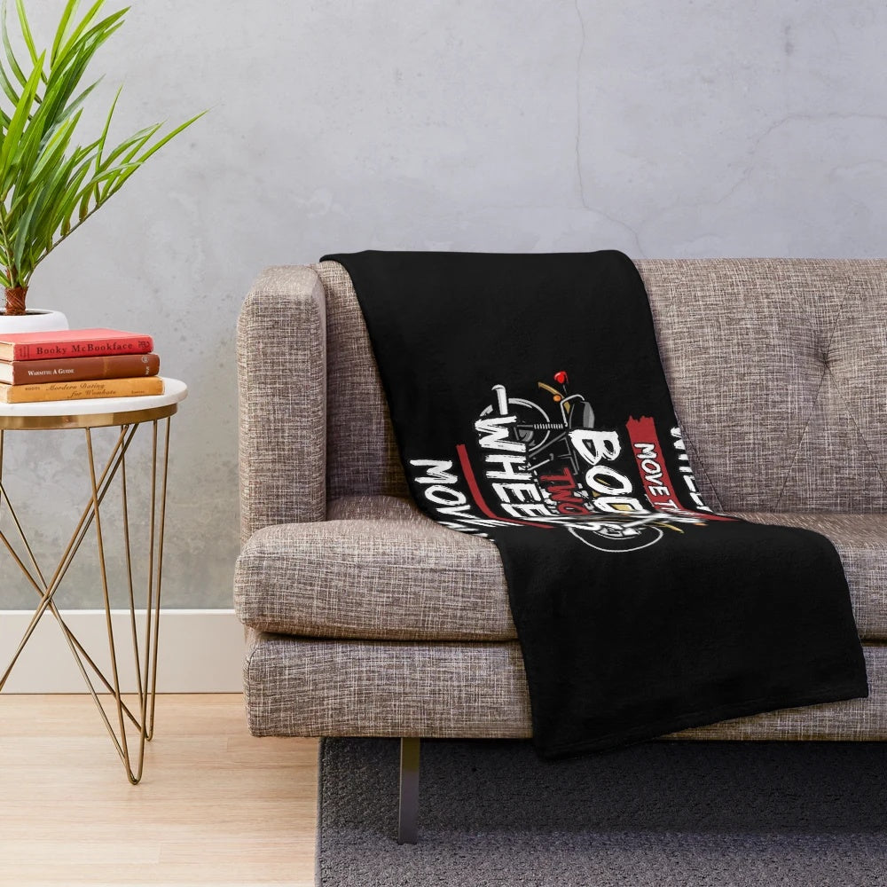 Motorcycle Passion Plush Blanket