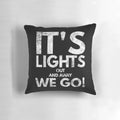 Cozy pillow with a checkered flag design, perfect for Formula 1 enthusiasts