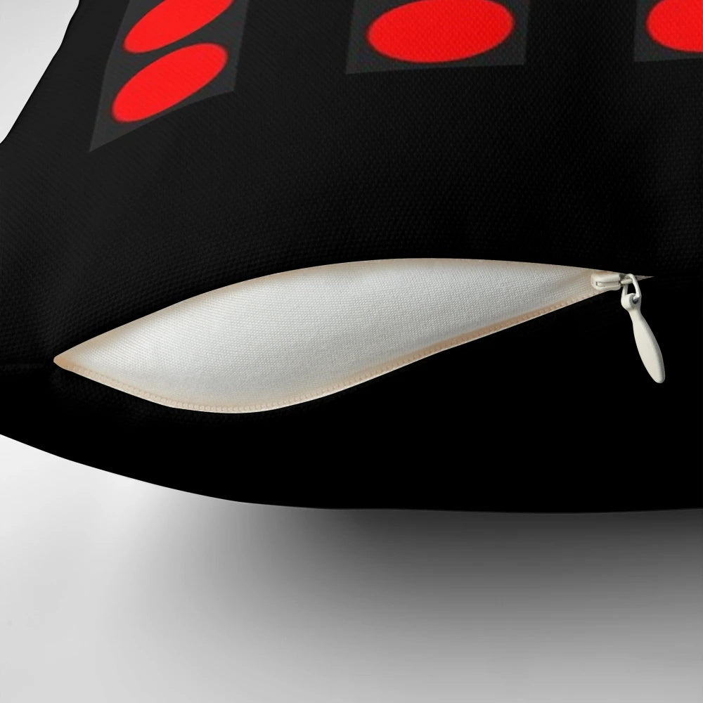 Motorsports enthusiast pillow with images of F1 drivers