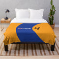 Plush blanket featuring Lando Norris, a popular Formula 1 driver