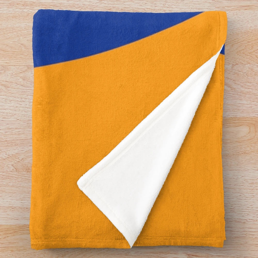 Plush blanket featuring Lando Norris, a popular Formula 1 driver
