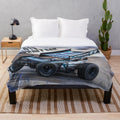 410 sprint car plush blanket