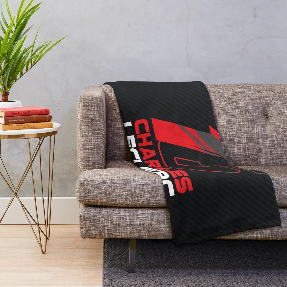 Charles Leclerc Formula 1 Plush Blanket