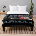 Motorsports Inspired Karting Plush Blanket