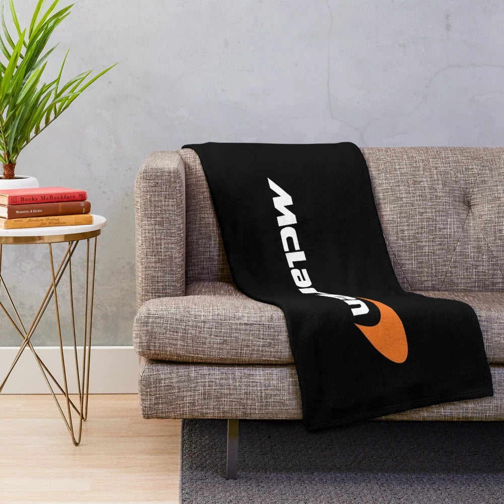 Motorsports racing team plush blanket