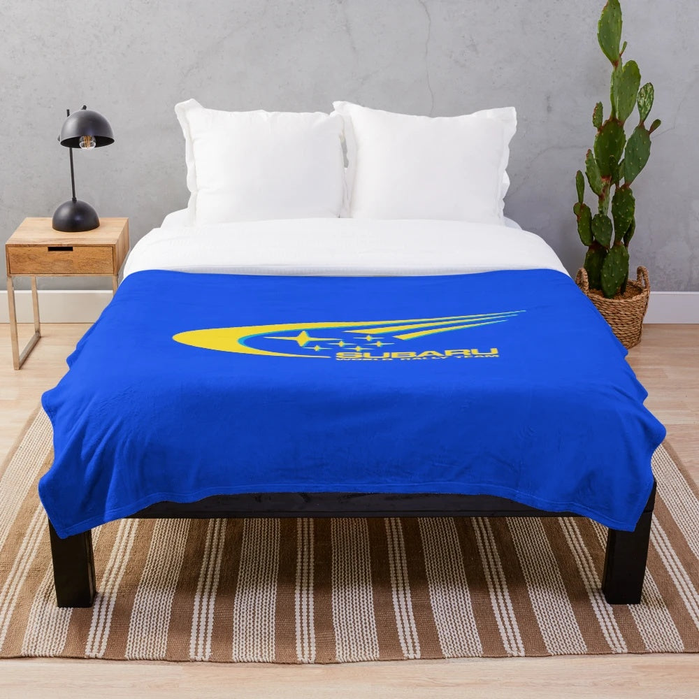 Subaru Racing Plush Blanket