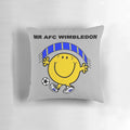 Mr AFC Wimbledon Pillow - A Soft, Comfortable Pillow for Football and Soccer Enthusiasts