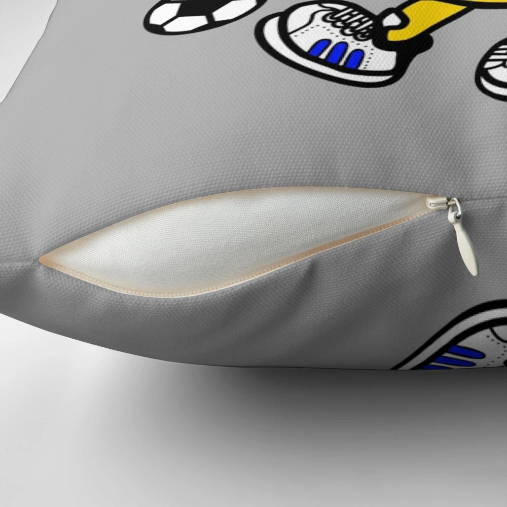 Mr AFC Wimbledon Pillow - A Soft, Comfortable Pillow for Football and Soccer Enthusiasts