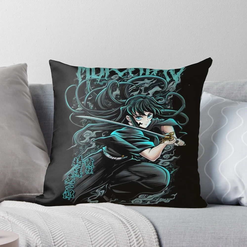Muichiro Tokito from Demon Slayer anime character pillow
