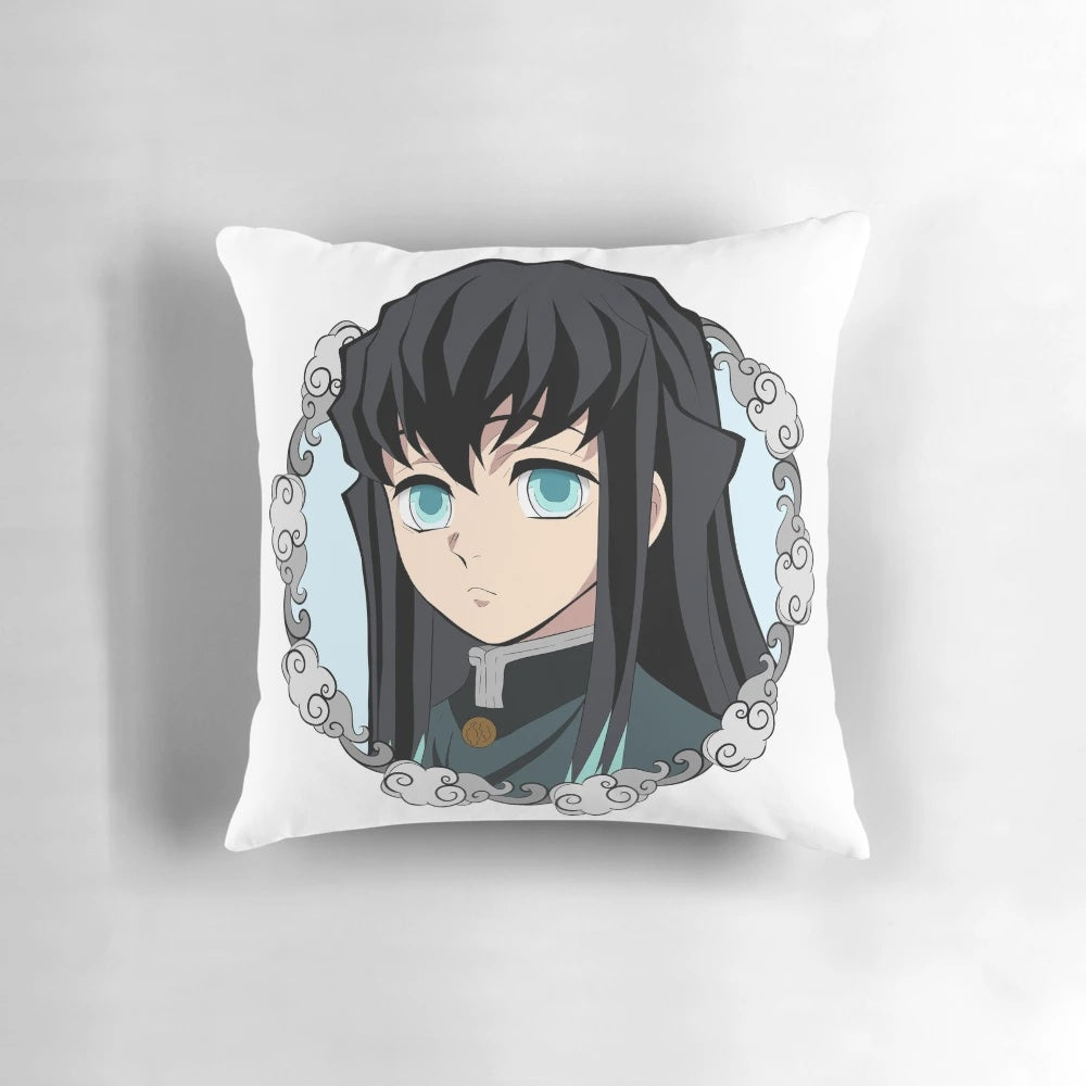 Muichiro Tokito Mist Hashira Anime Pillow for Demon Slayer Fans